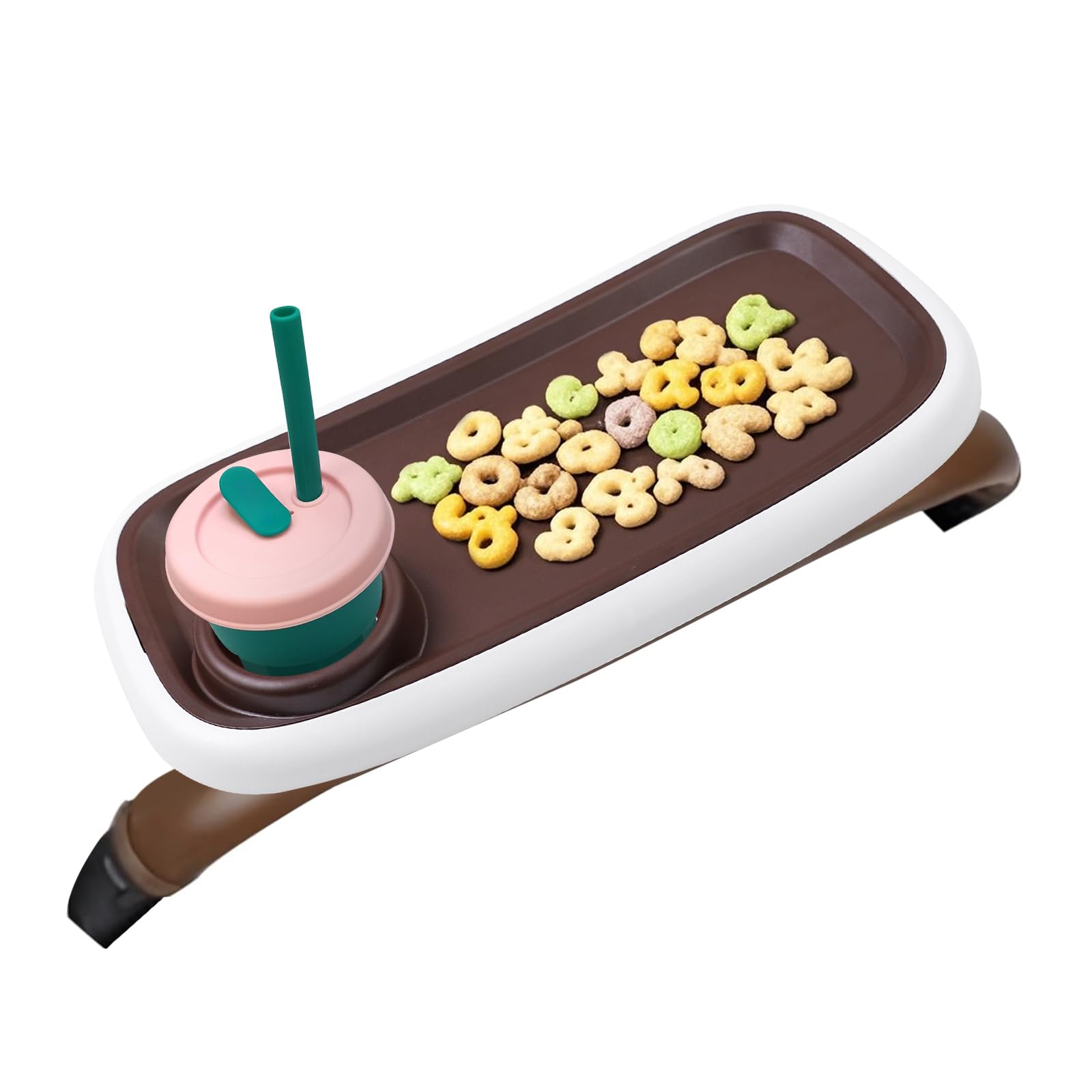 Snack Tray Compatible with Nuna Strollers, Stroller Tray Attachment Fits for Nuna, Stroller