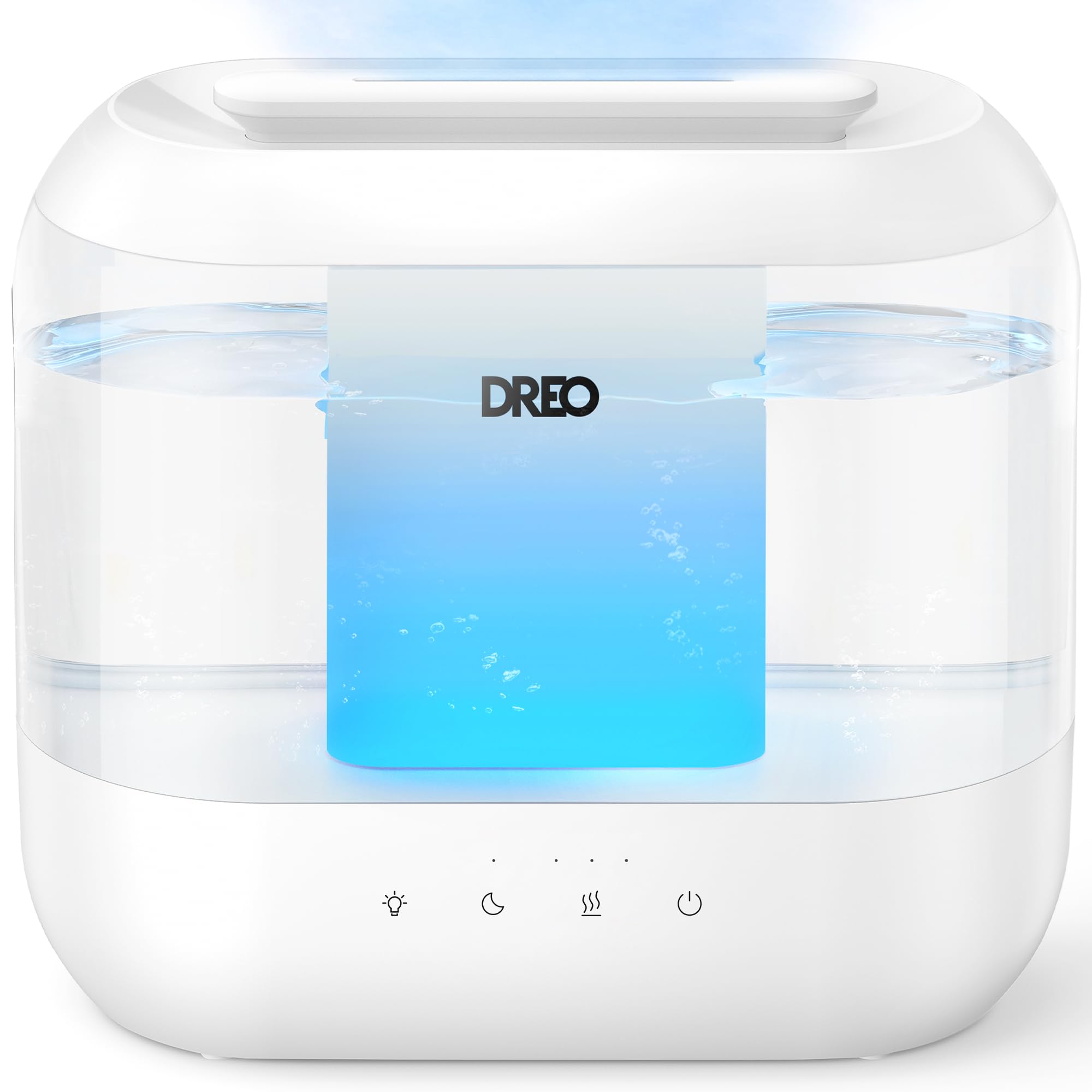 Humidifiers for Bedroom, Top Fill 4L Supersized Cool Mist Humidifier