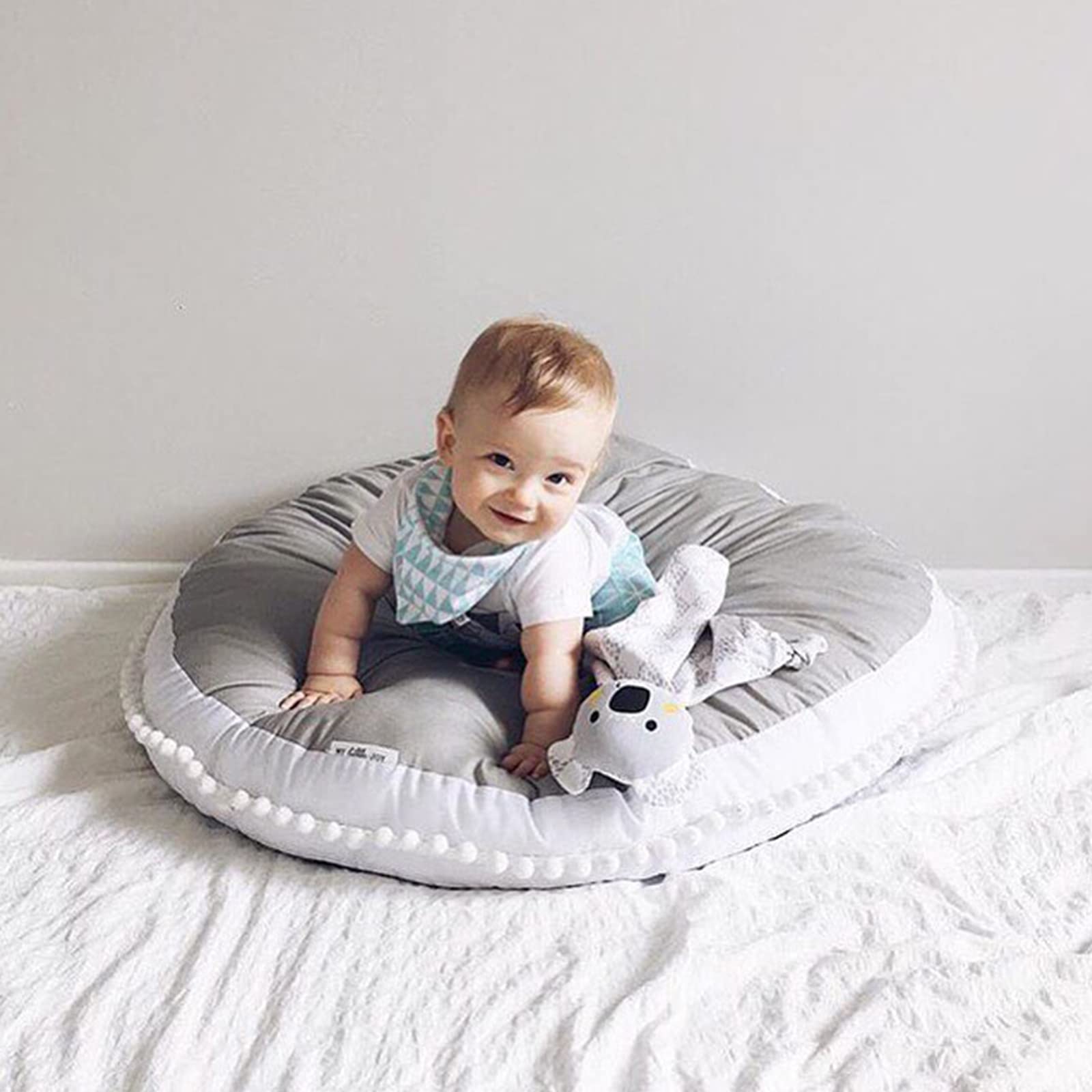 Round Floor Cushion Pillow for Kids