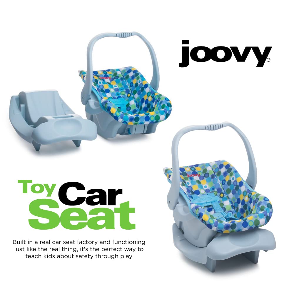 Toy Doll Car Seat with Safety Harness