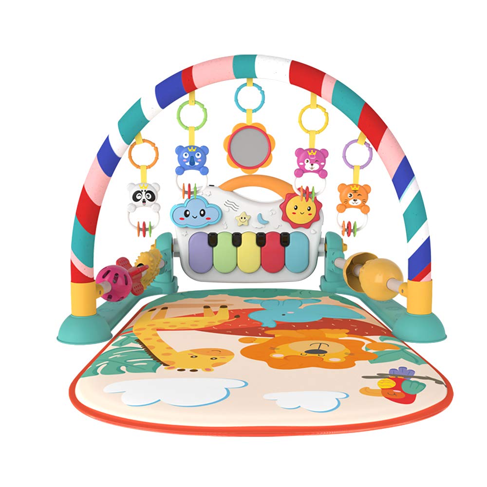 Baby Gyms Play Mats Musical Activity Center Baby Piano Gym Mat Tummy Time