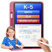 Dedicated Learning Tablet, Grades K-5, Math,ELA,Word Study, No Internet Browser