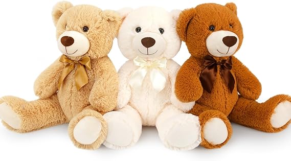 14 Piece Teddy Bears Bulk Baby Shower,14 Inch Cute Teddy Bear Stuffed Animals Plush