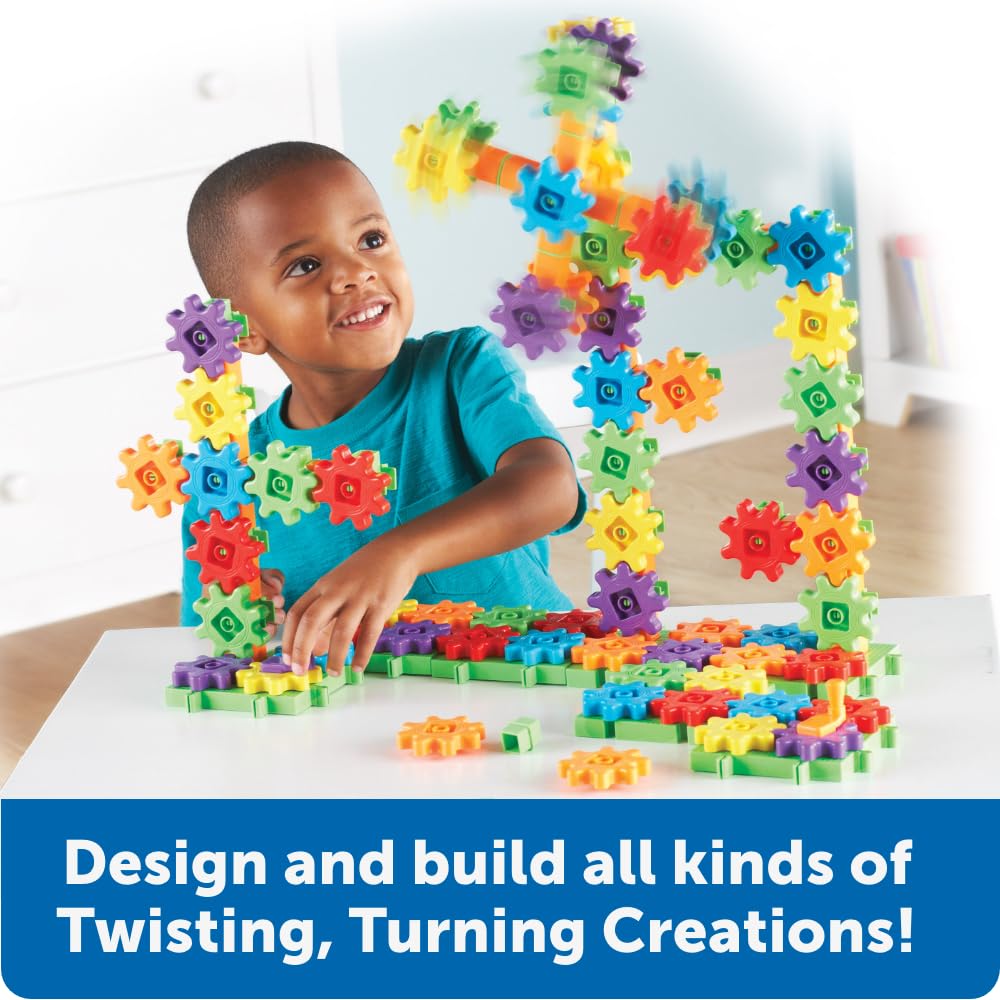 Gears! Gears! Gears! Super Building Toy Set - Building Toys, STEM Activities