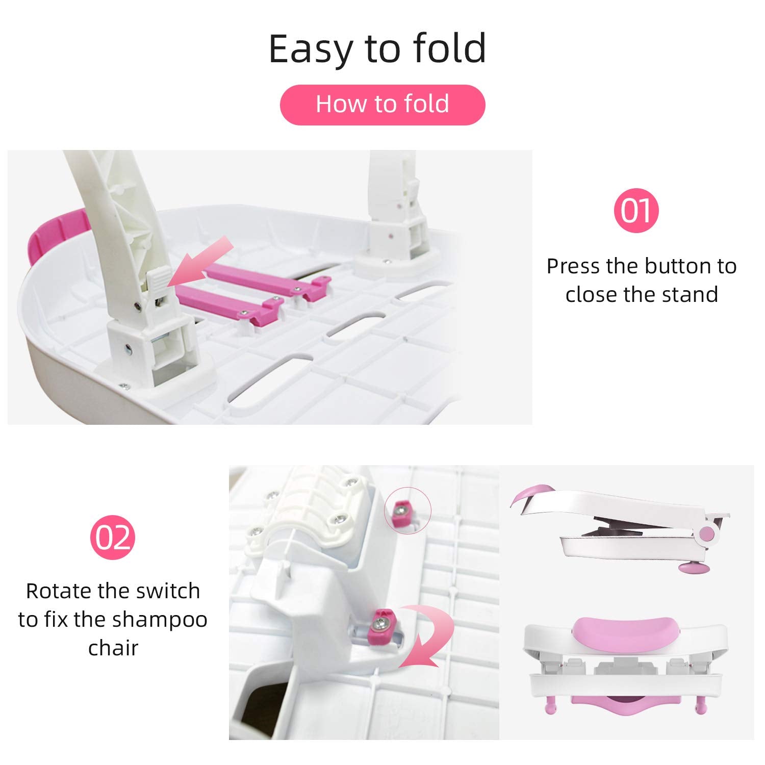 Kids Shampoo Chair Bath Seat