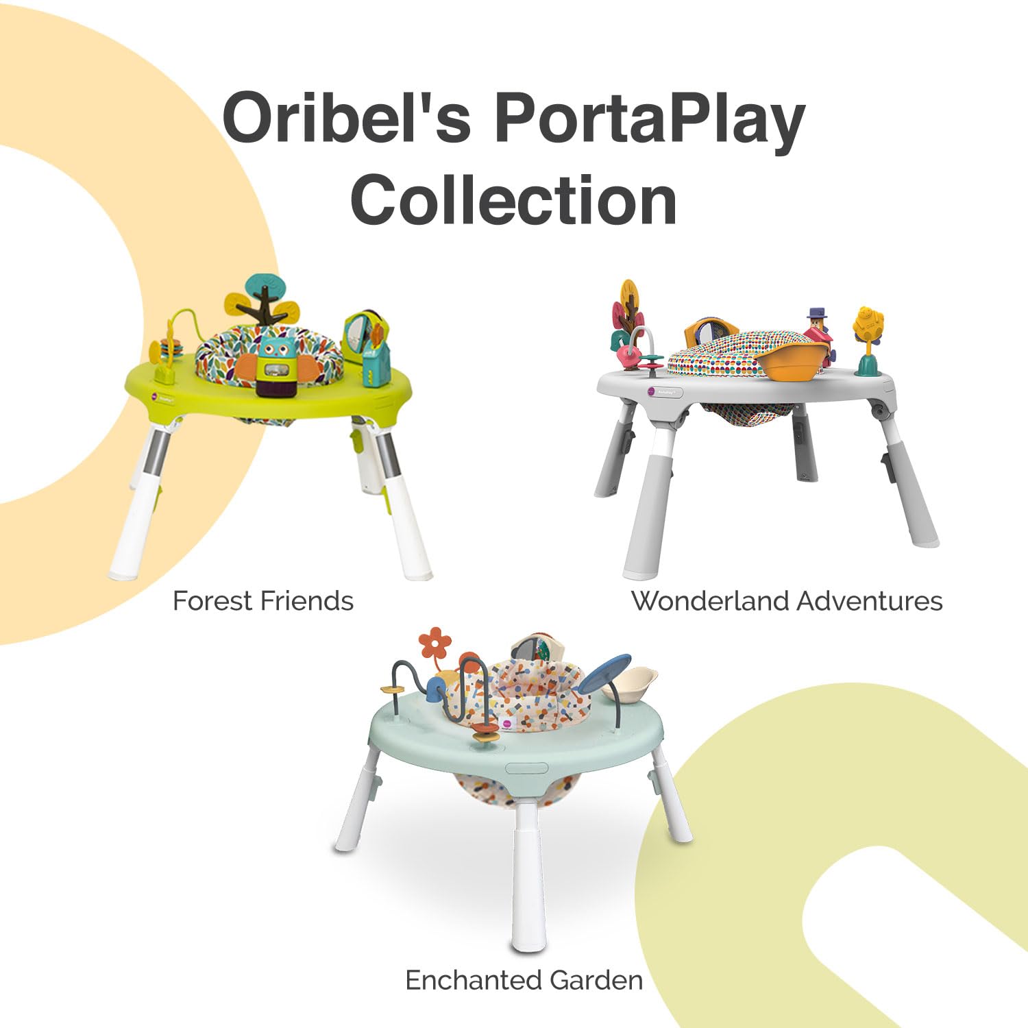 3-in-1 Convertible Baby Activity Center & Play Table