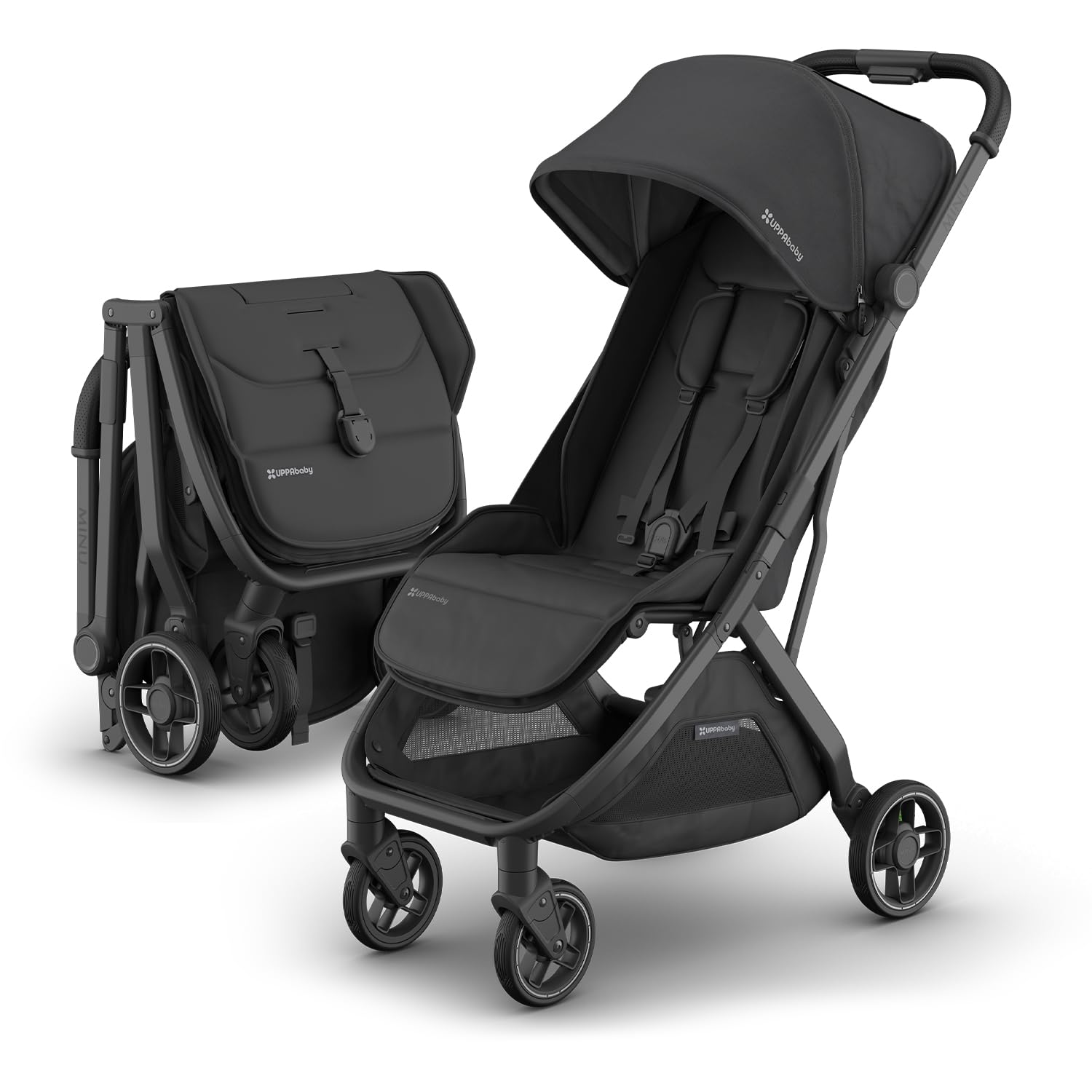 Minu V3 Travel Stroller | Lightweight + Compact Design | One-Hand Fold