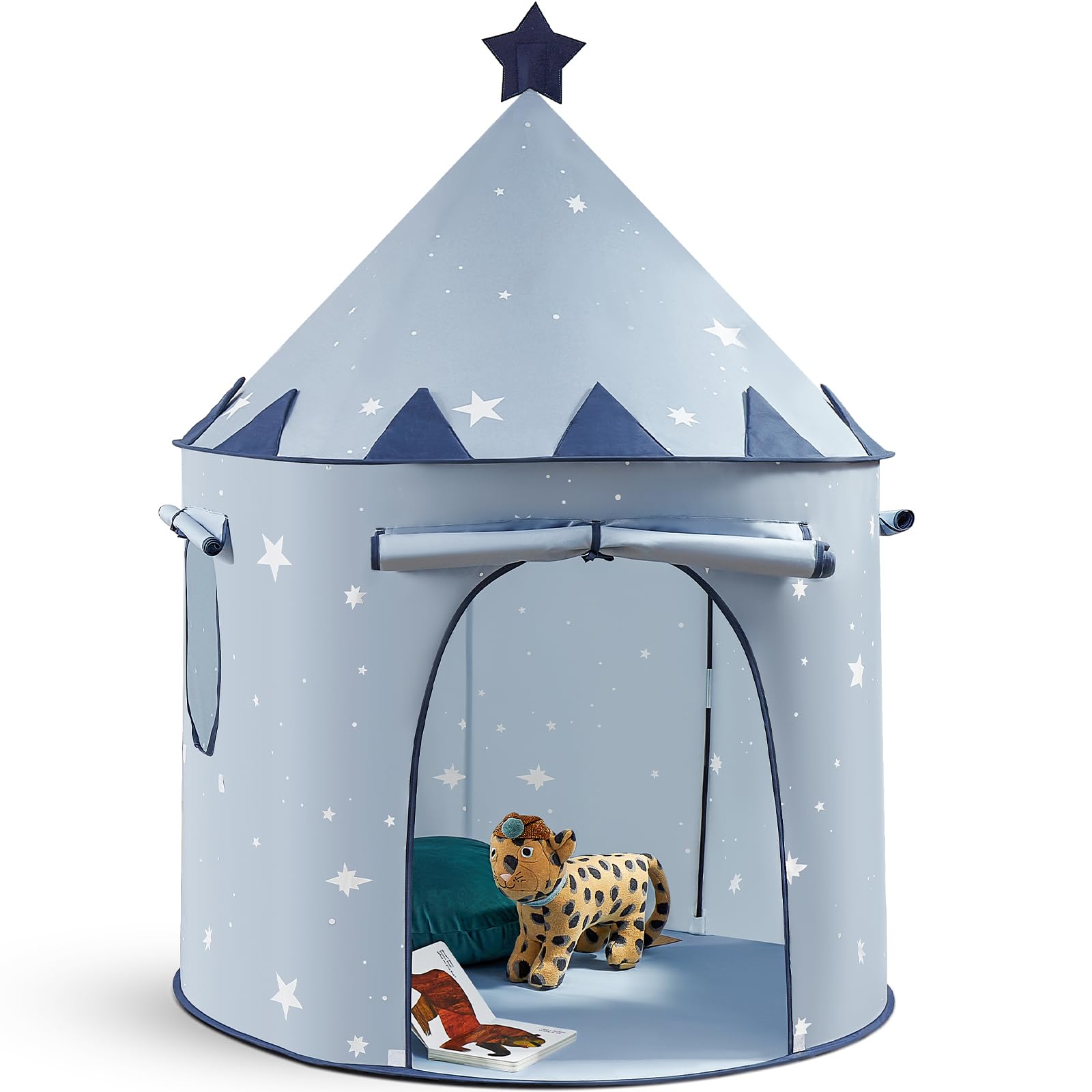 Kids Play Tent, Pop-Up Cute Toddler Tents, Portable Baby Tent for Indoor