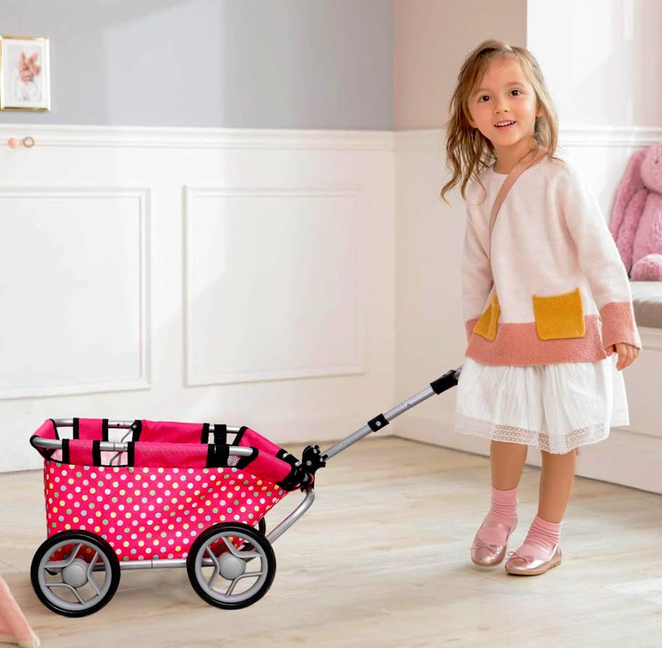 Baby Doll Wagon - Toy Wagon for Doll Accessories,