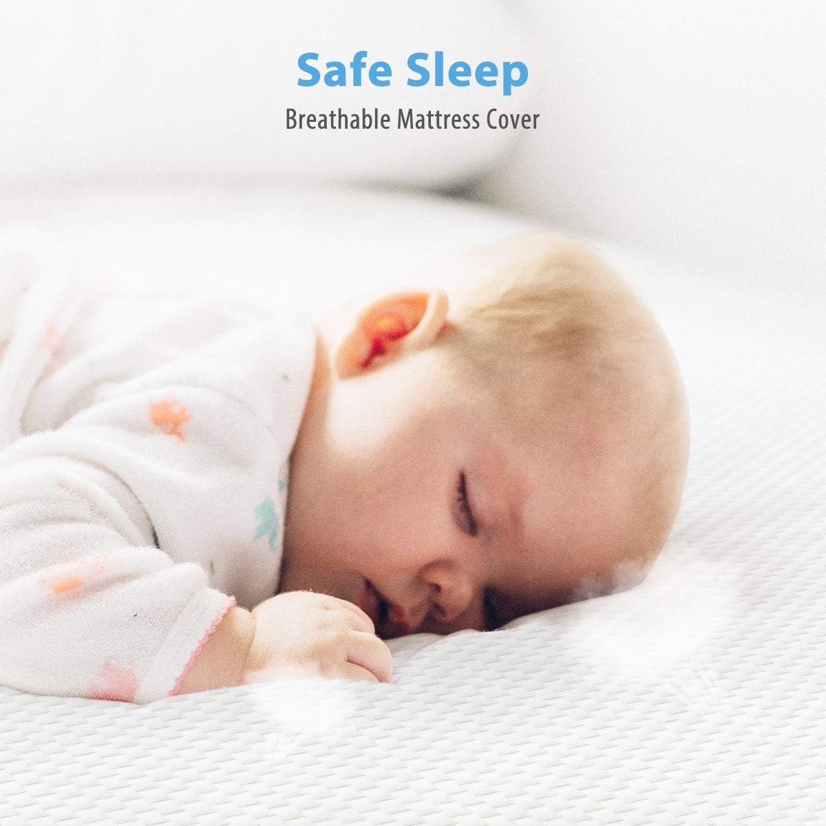 Dual-Sided Memory Foam Crib and Toddler Mattress