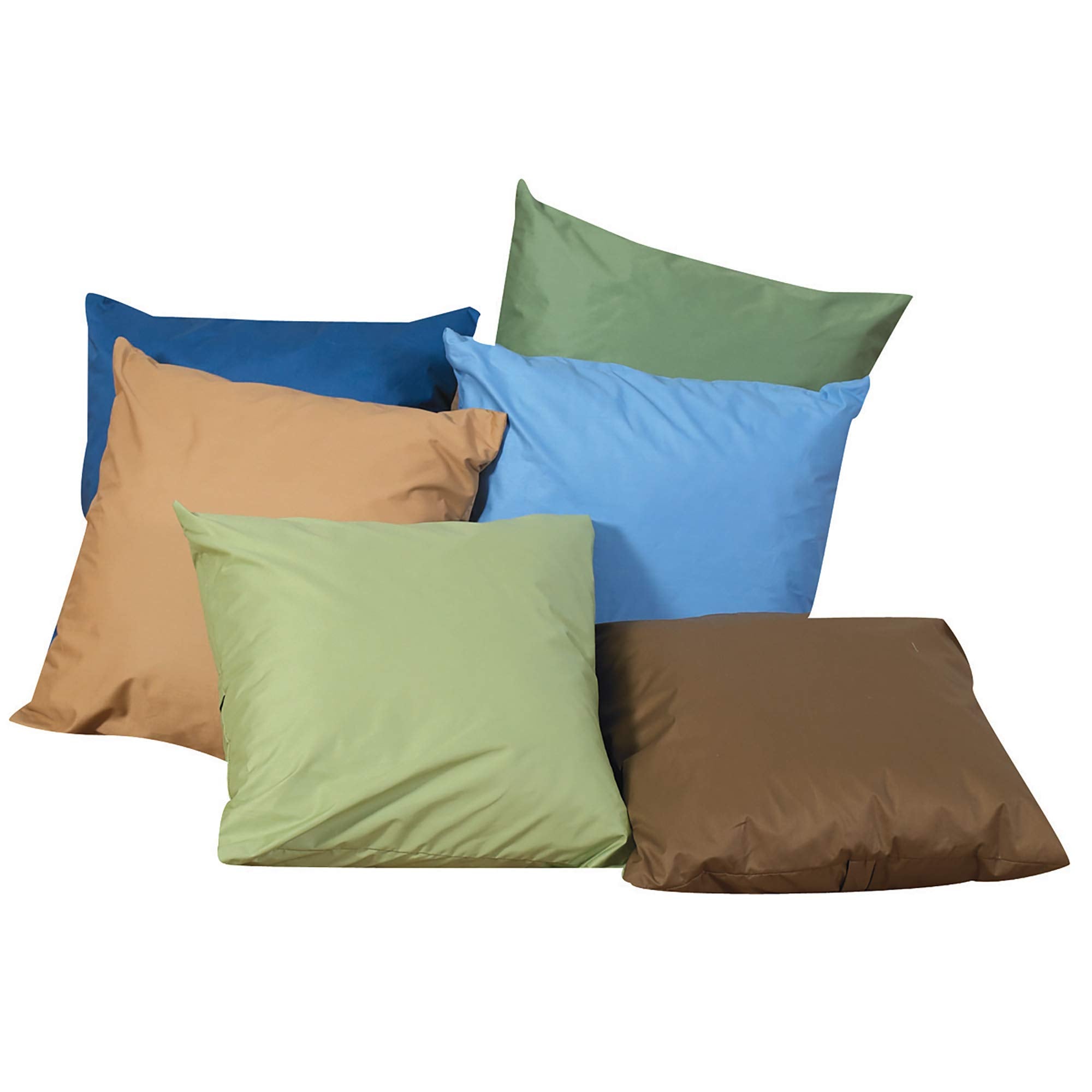 12" Cozy Pillow Set of 6, Flexible Seating for Preschools, Daycares
