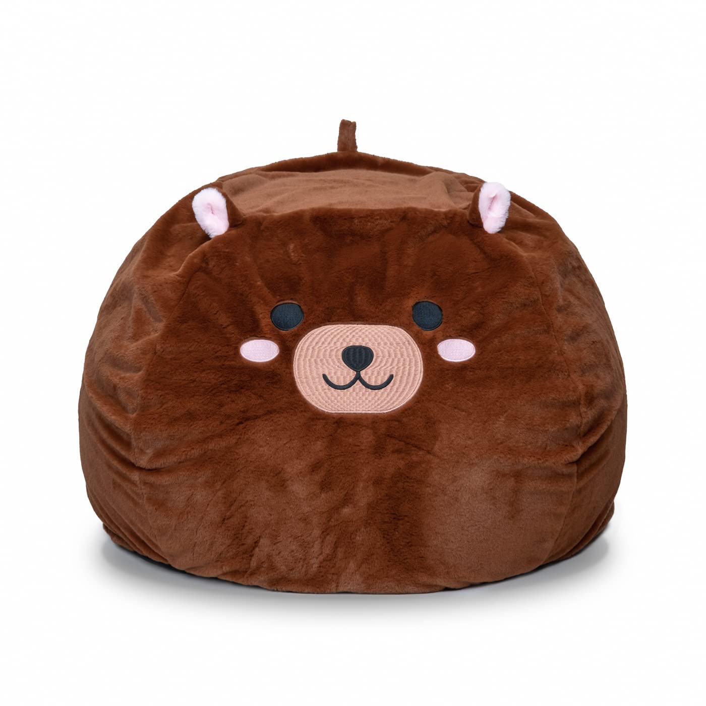 Furry Bean Bag Cover, Faux Fur Bean Bag Chair Cover for Kids