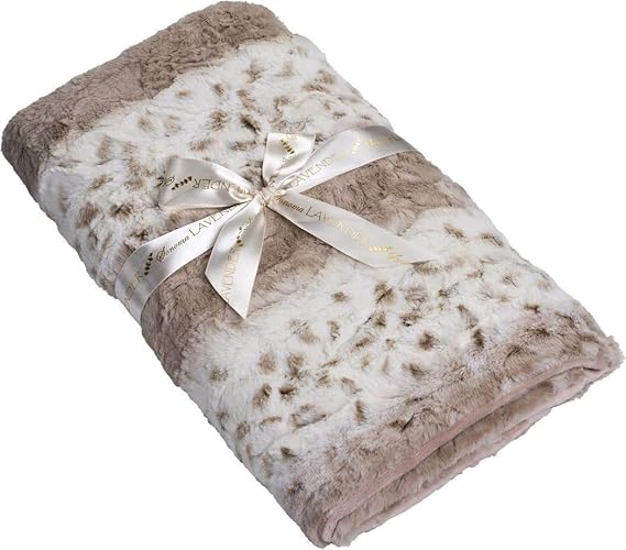 Aromatherapy Spa Blanket Filled with Lavender Flowers and Flaxseed
