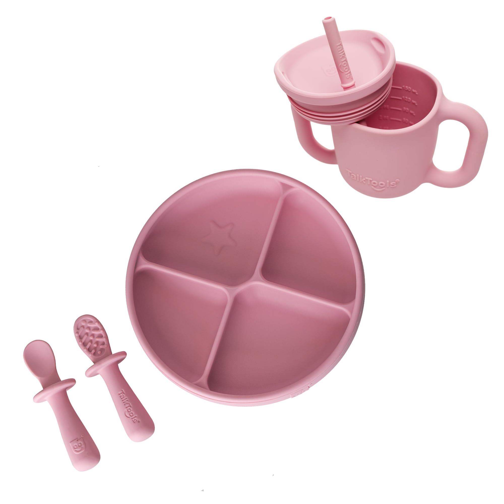 ITSY Silicone Baby Plates Set with Suction – Feeding Essentials