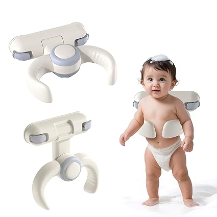 Baby Shower Stand with Seat - Foldable Toddler Shower Standing Support