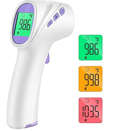 Forehead Thermometer for Adults and Kids, FSA HSA Eligible, Digital Baby Thermometer