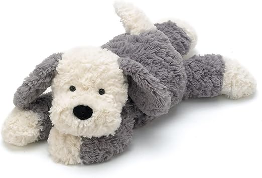 Tumblie Sheep Dog Stuffed Animal, 14 inches- Dogs and Puppies Plush Toy