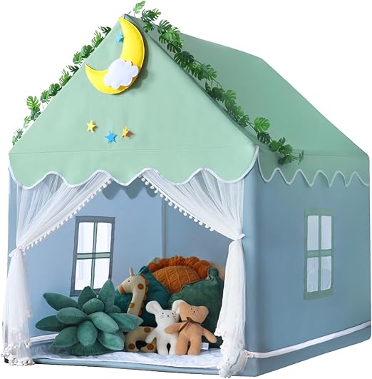 Tent with Mat, Star Lights - Kids Play Tents for Toddlers Kids Tents