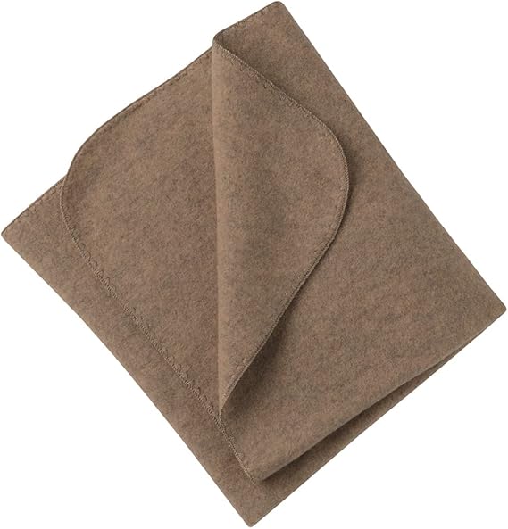 Kids Thermal Throw: Organic Merino Wool Baby Receiving Blanket