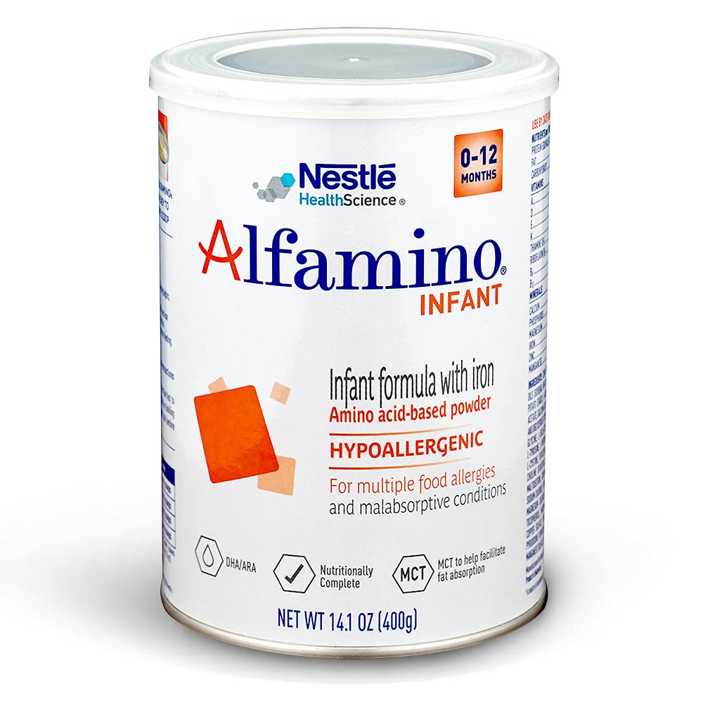 Hypoallergenic Amino Acid Based Infant Formula w/ Iron