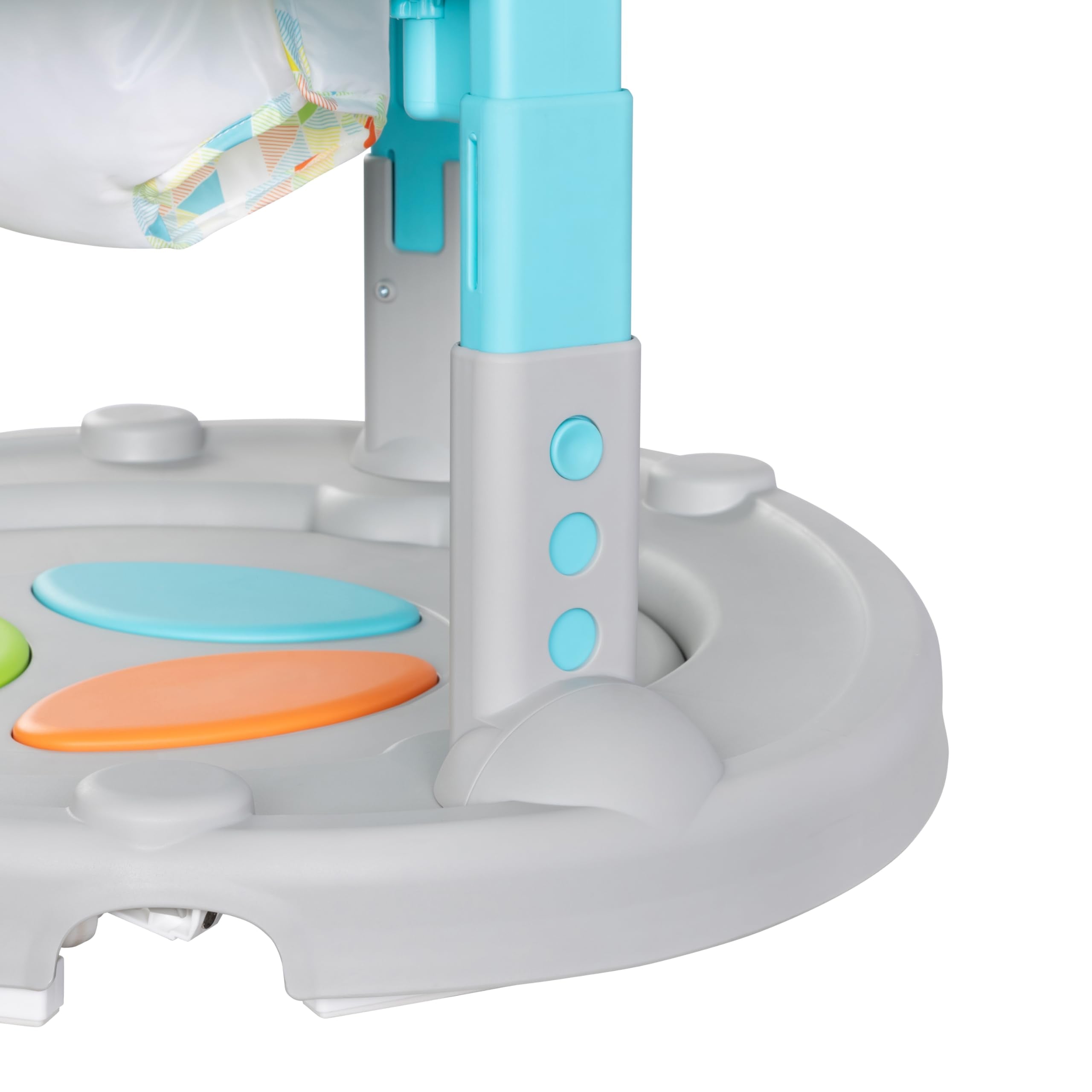 4-in-1 Activity Center Walker with Bouncer and Music