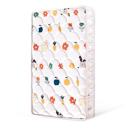 Mini Crib Mattress 38" x 24" x 4"- Firm Support and Comfort Premium