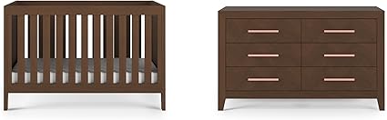 Kieran Crib and Dresser Nursery Set
