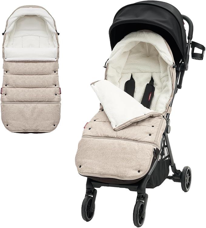 Stroller Footmuff | Universal, Weather-Proof, Warm Stroller Bunting Bag