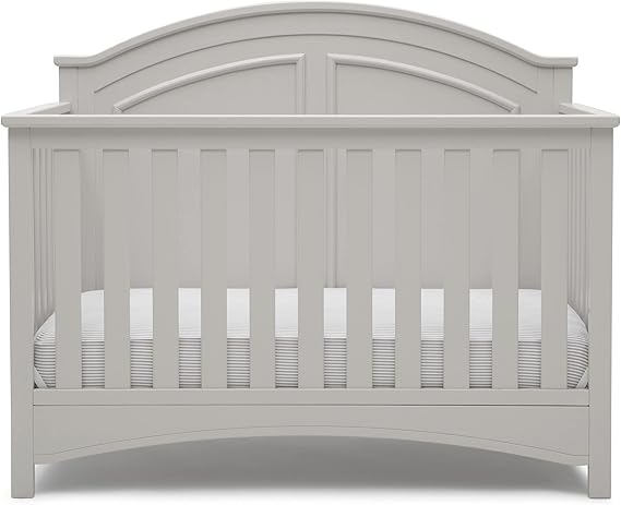 Perry 6-in-1 Convertible Crib - Greenguard Gold Certified, Bianca White