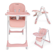 3-in-1 Foldable High Chair for Babies & Toddlers – Adjustable