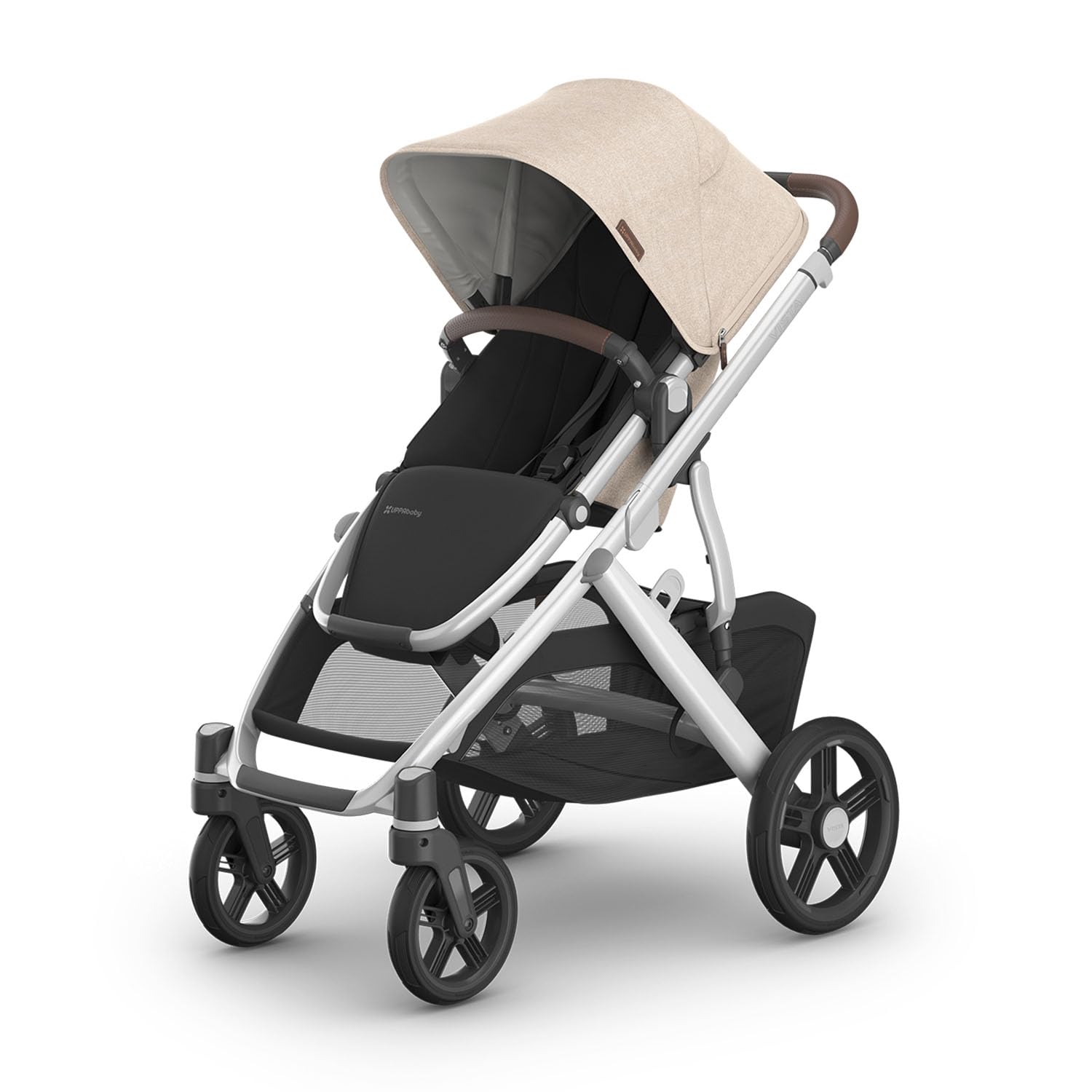 Vista V3 Stroller - Full-Size Single-to-Double Stroller System - Toddler Seat, Bug Shield