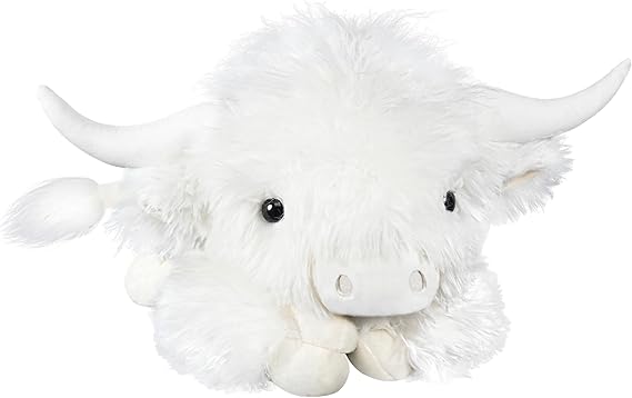 Weighted Highland Cow Stuffed Animals | 4.2 Lbs Weighted Highland Cow