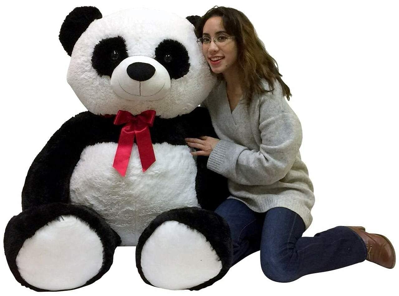 Giant Panda Bear Stuffed Animal - Huge 5-Foot Extra-Soft Jumbo Plush Panda
