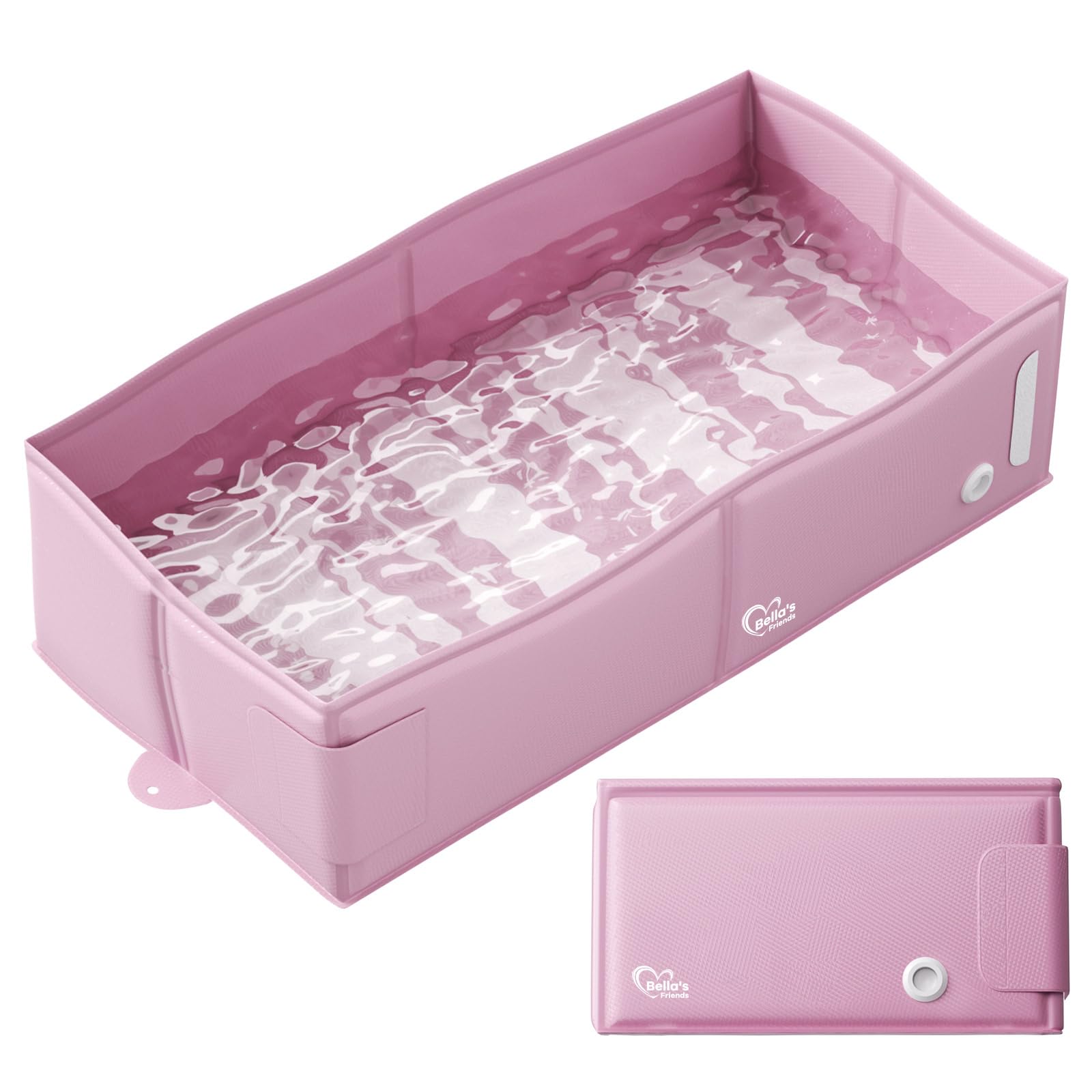 Collapsible Bathtub, Travel Bath Tub for Baby, Foldable