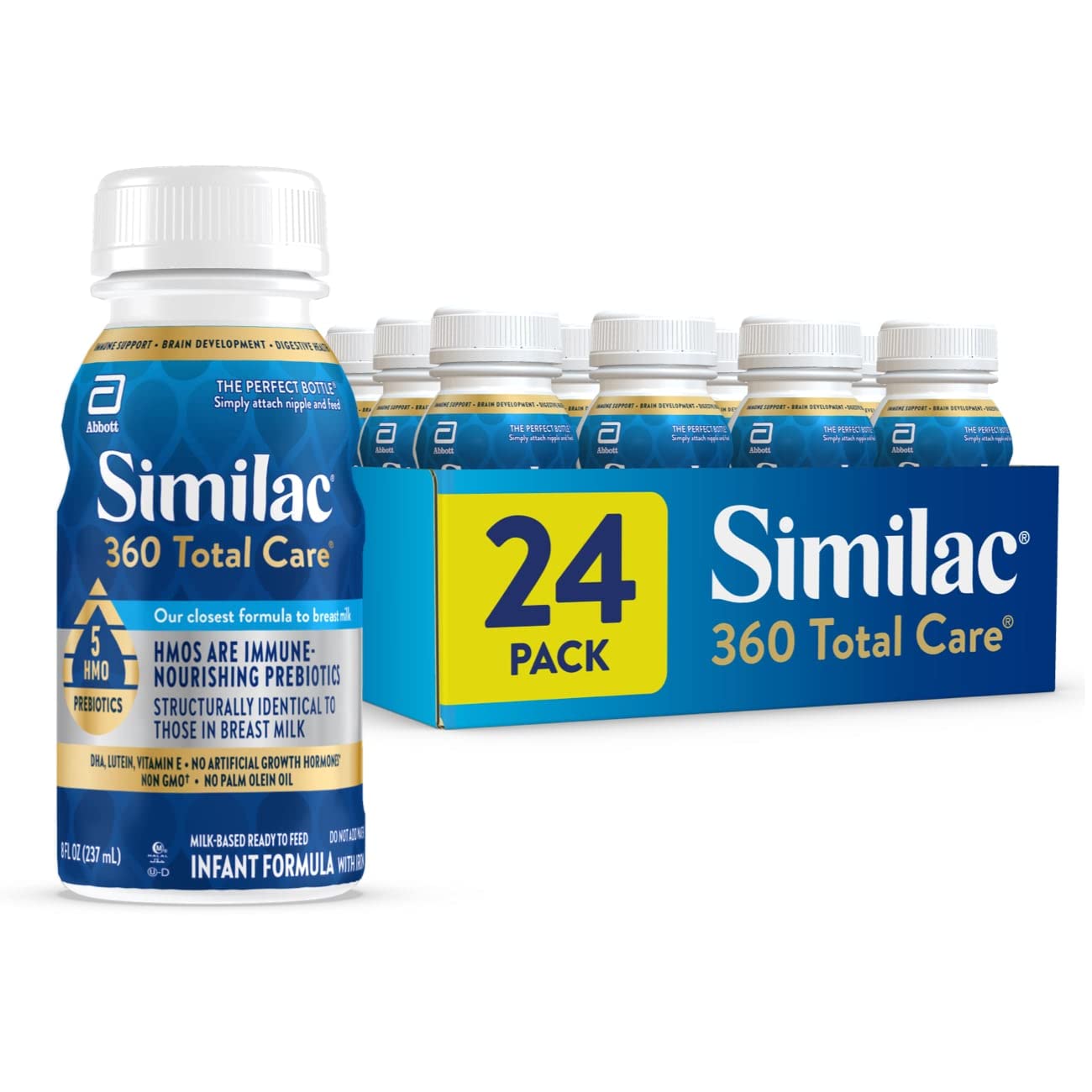 360 Total Care Infant Formula, Has 5 HMO Prebiotics, Our Closest Prebiotic Blend to Breast