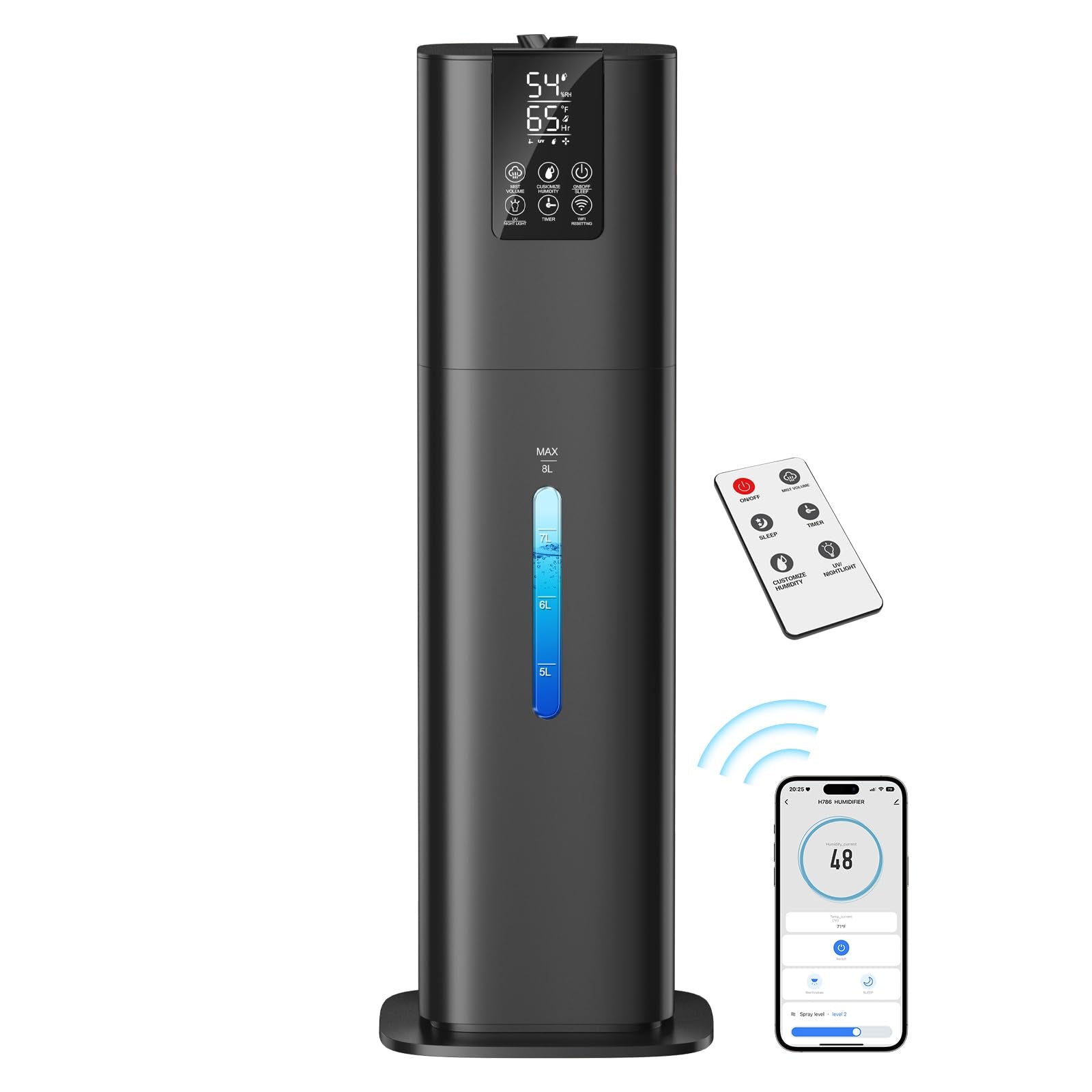 Smart Humidifiers Large Room Bedroom Home
