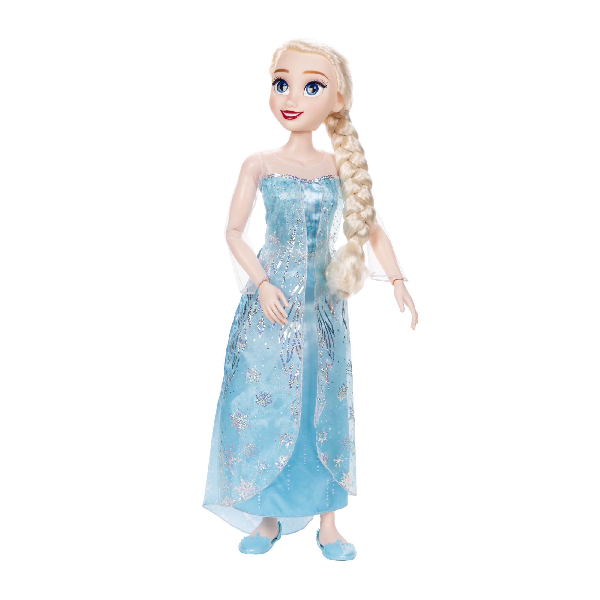 Frozen Playdate Elsa Doll 32"/ 81cm by Jakks Pacific, Fully Poseable Princess Doll