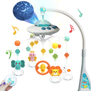 Music and Lights, Mobile for Crib with Remote Control, Rotation