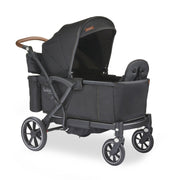 Adjustable Stroller, 2 Seater Kids Wagon, 120 Pound Capacity, Sprout V2, Black