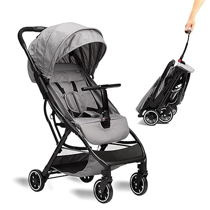 Portable Stroller with Automatic Fold，Lightweight Umbrella