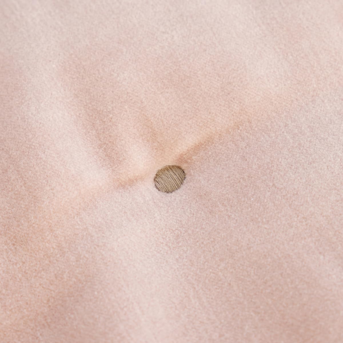 Luxury Quilted Cotton Velvet Throw Blanket 55" x 79" Dusky Pink