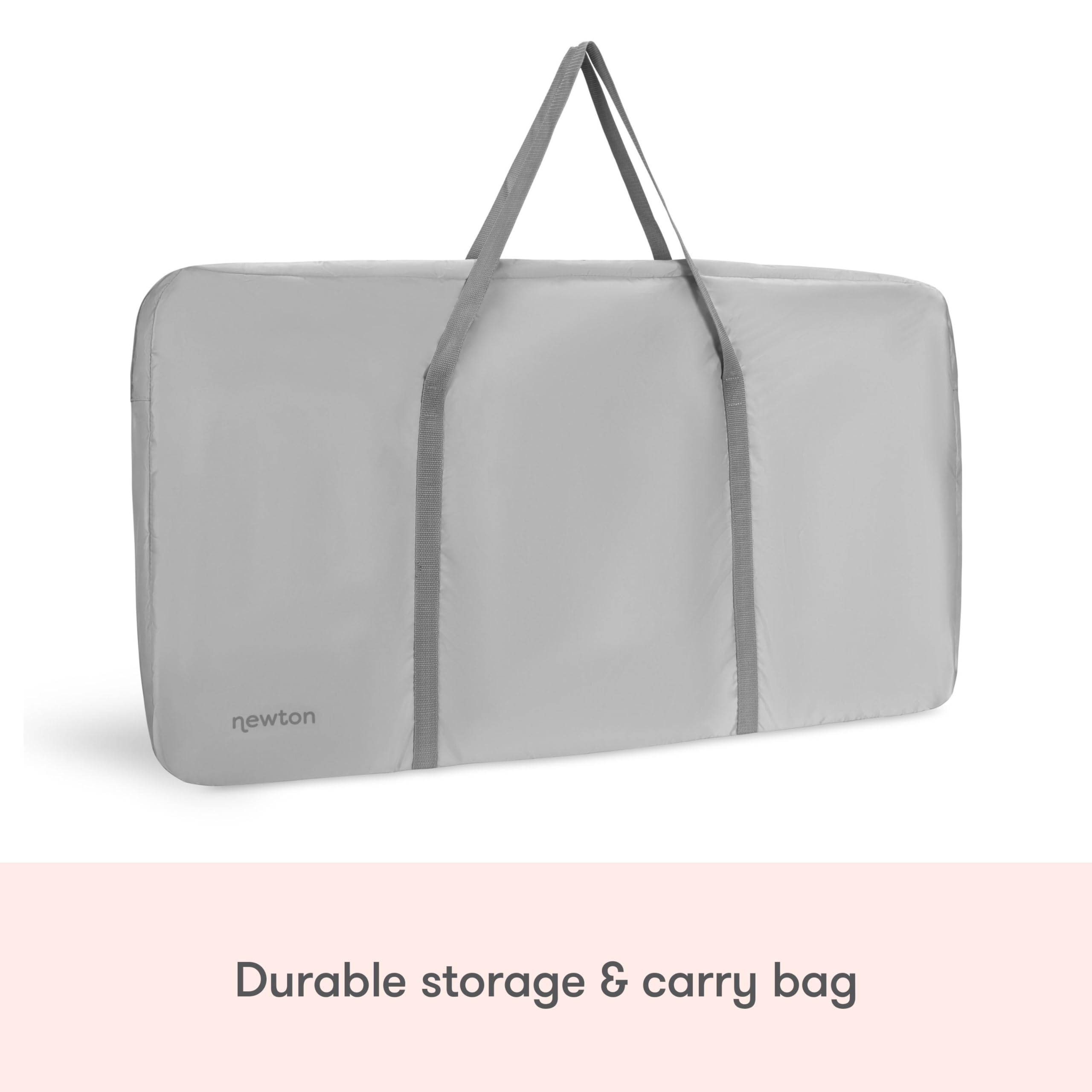 Breathable Bassinet with Mesh Walls and Storage