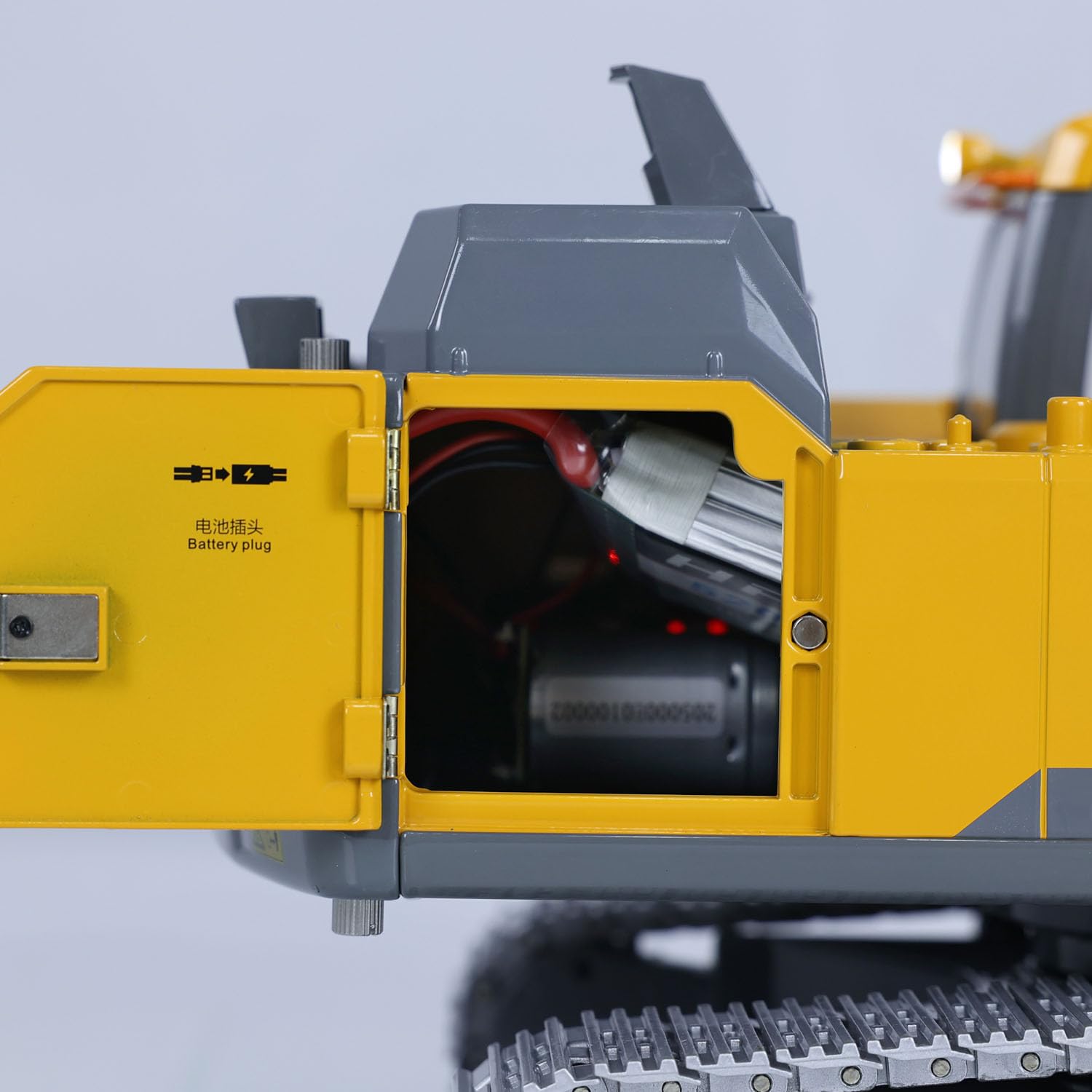 Double E RC Excavator Model for E010 EC160E Full Alloy Metal RC Engineering Digger Vehicle