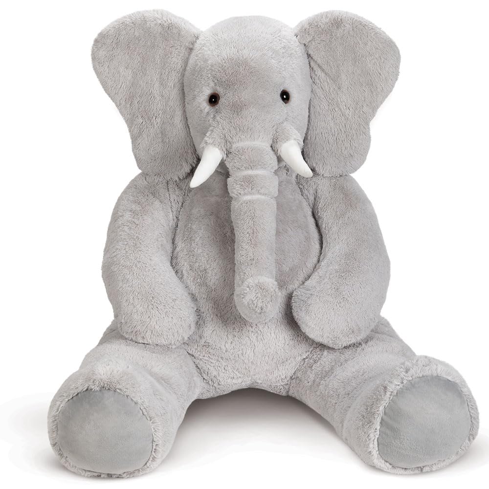 Giant Elephant Stuffed Animal - 6 Foot Big Stuffed Elephant Plush