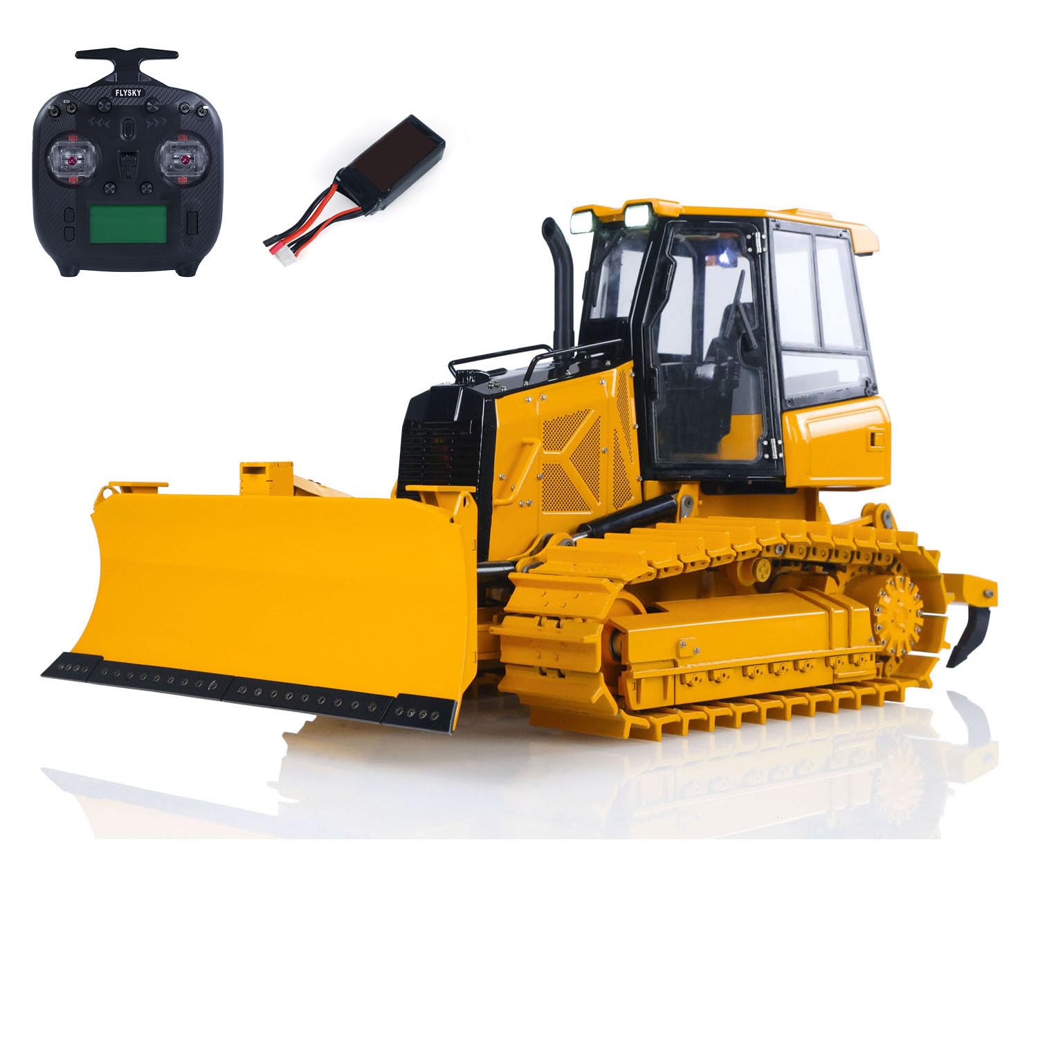 1/12 Metal RC Hydraulic Bulldozer D3 Remote Control Engineering Vehicles