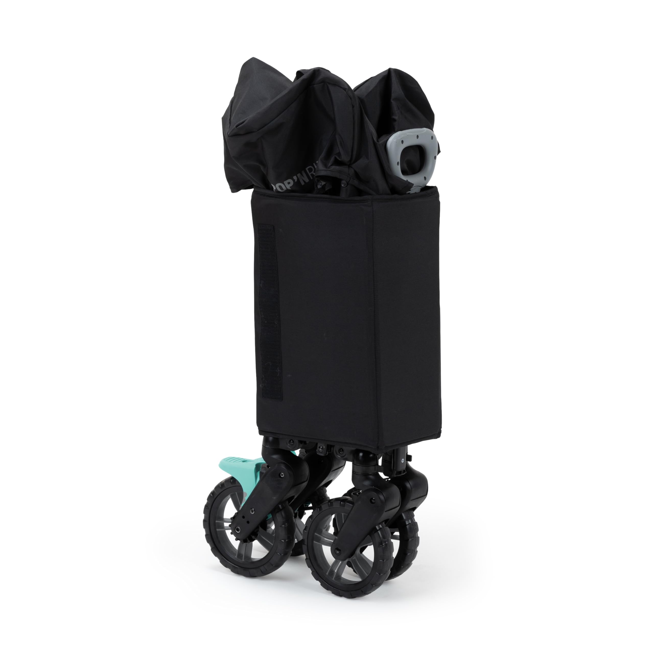 Ingenuity Pop 'N Ride Lightweight Stroller Wagon - Face-to-Face Seats for 2