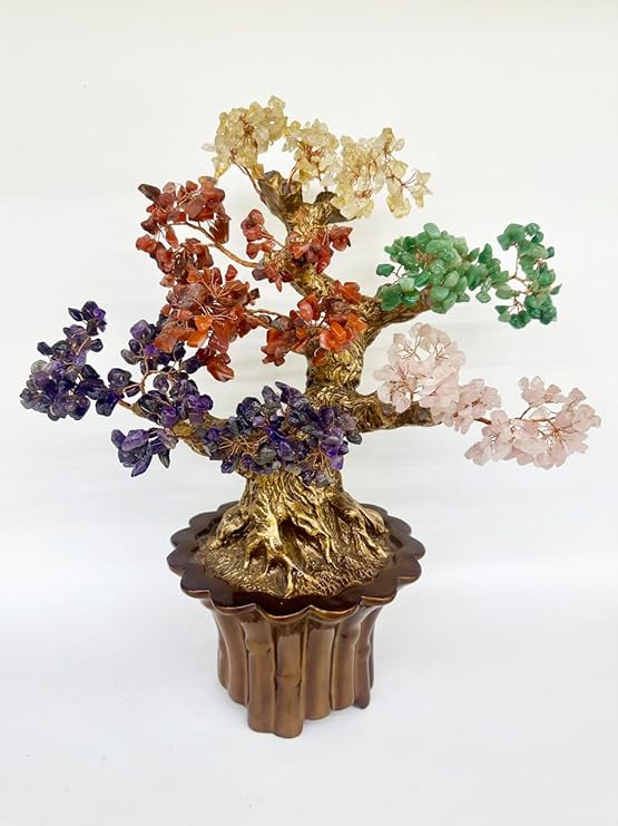 MARBLE SHOP 17.7 inch Feng Shui Money Tree, Large Crystal