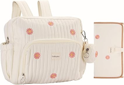 Diaper Bag Backpack, Medium Maternity baby bag & Changing Pad