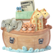 Moments Noah's Ark Porcelain Baby Bank - Nursery Decor
