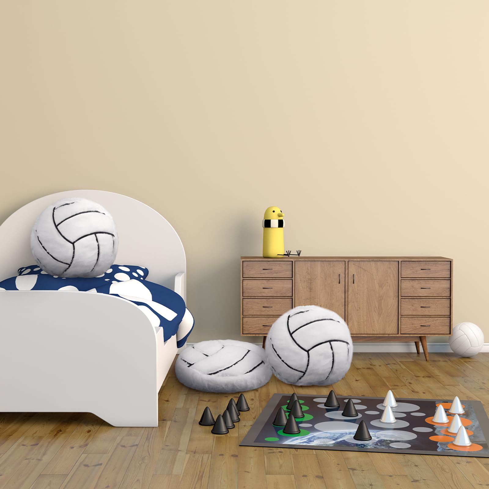 Basketball Softball Football Soccer Volleyball Tennis Pillow Sports